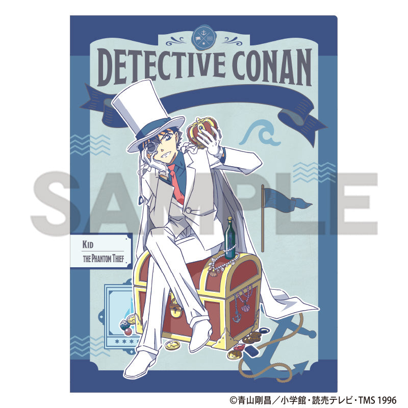 (Goods - Clear File) Detective Conan Single Clear File Kid the Phantom Sailor CruPallet