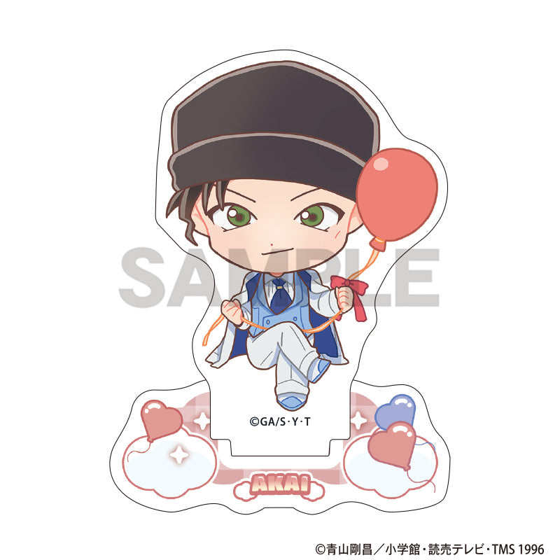 (Goods - Acrylic Stand) Detective Conan Acrylic Stand Shuichi Akai Balloon Chibi