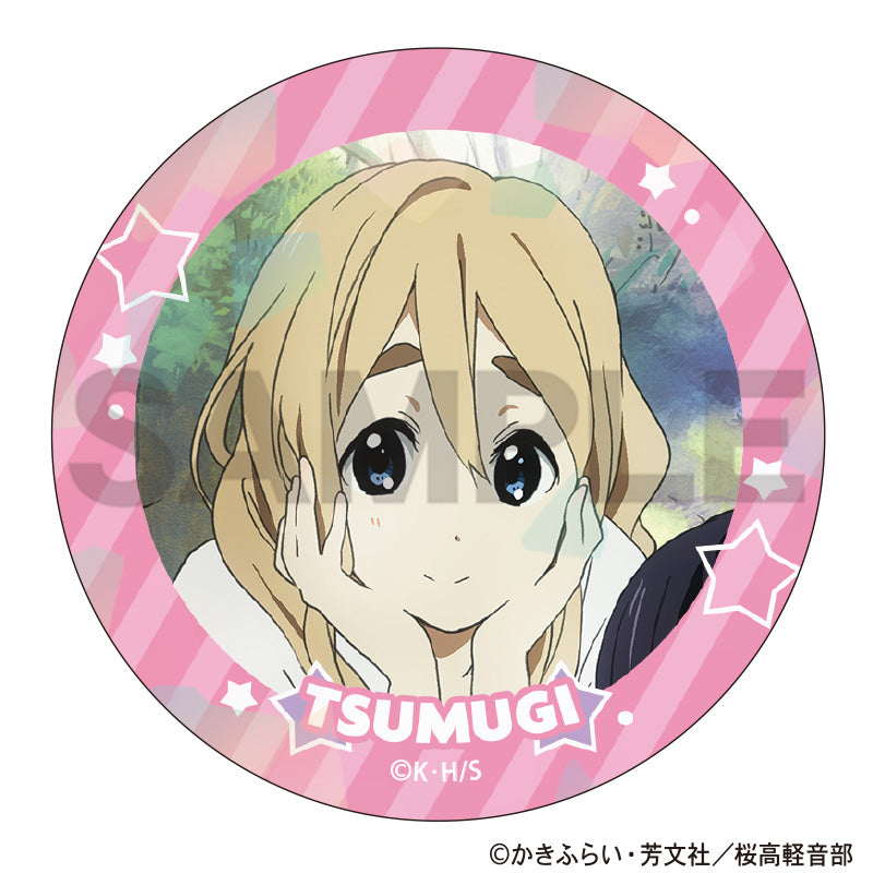 (1BOX=10)(Goods - Badge) K-ON! Trading Holographic Button Badge