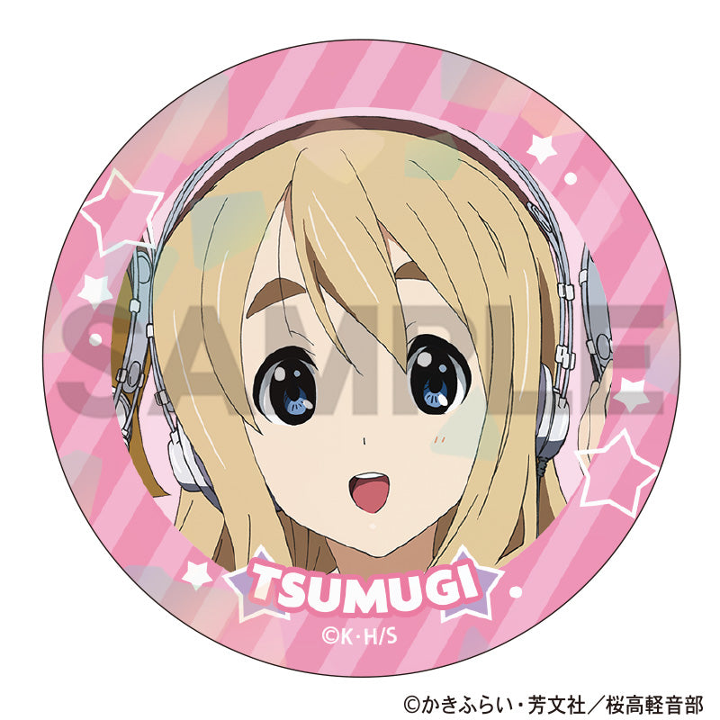 (1BOX=10)(Goods - Badge) K-ON! Trading Holographic Button Badge