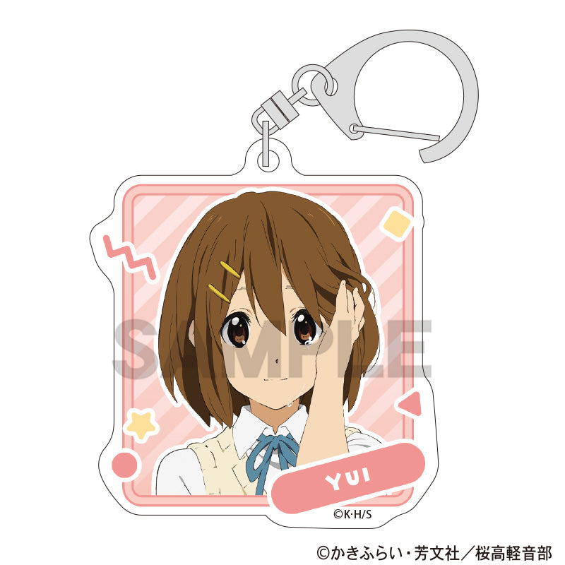 (1BOX=10)(Goods - Keychain) K-ON! Trading Acrylic Keychain