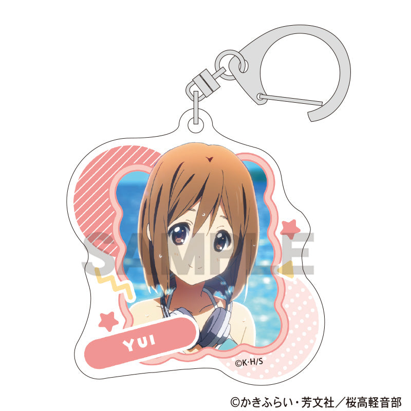 (1BOX=10)(Goods - Keychain) K-ON! Trading Acrylic Keychain