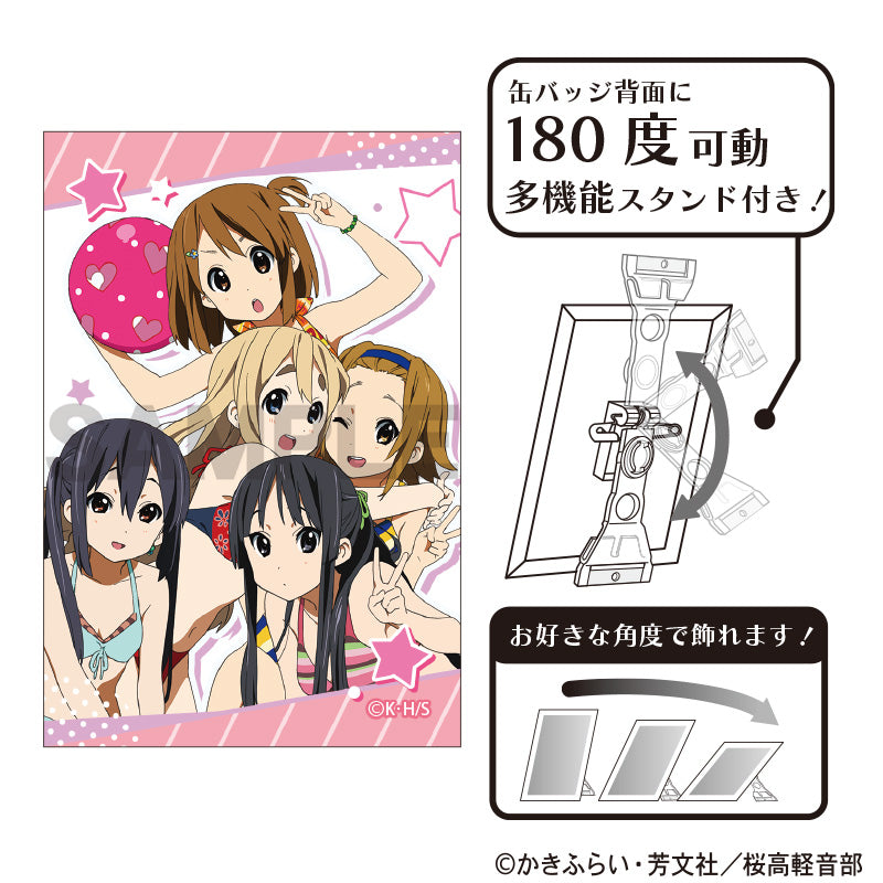 (Goods - Badge) K-ON! Art Button Badge Ensemble