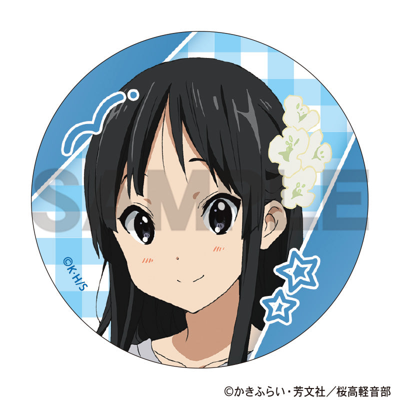 (Goods - Magnet) K-ON! Round-shaped Tin Magnet Mio Akiyama