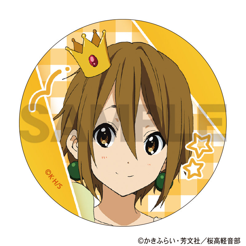 (Goods - Magnet) K-ON! Round-shaped Tin Magnet Ritsu Tainaka