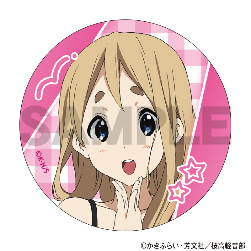 (Goods - Magnet) K-ON! Round-shaped Tin Magnet Tsumugi Kotobuki