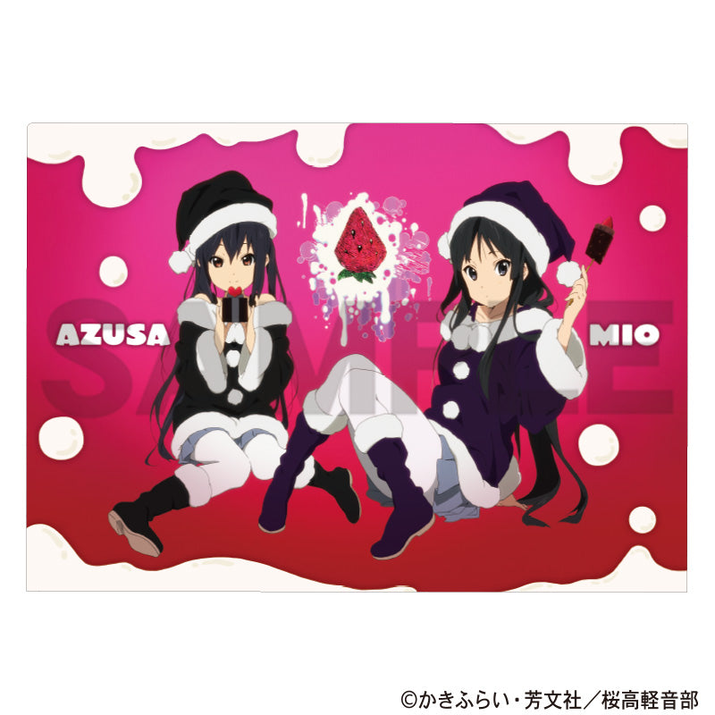 (Goods - Clear File) K-ON! Single Clear File Strawberry Cream