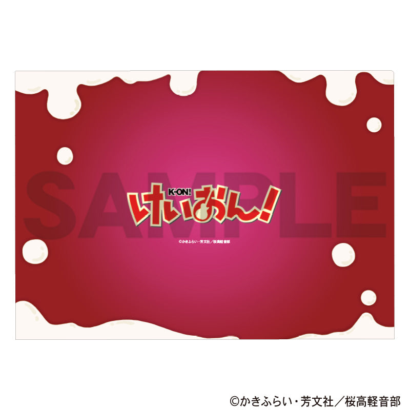 (Goods - Clear File) K-ON! Single Clear File Strawberry Cream