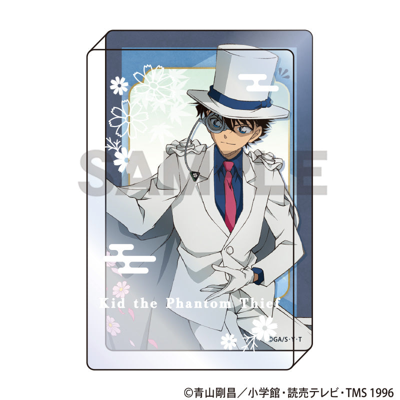 (Goods - Ornament) Detective Conan Acrylic Block Kid the Phantom Autumn Flowers Japanese Clothing