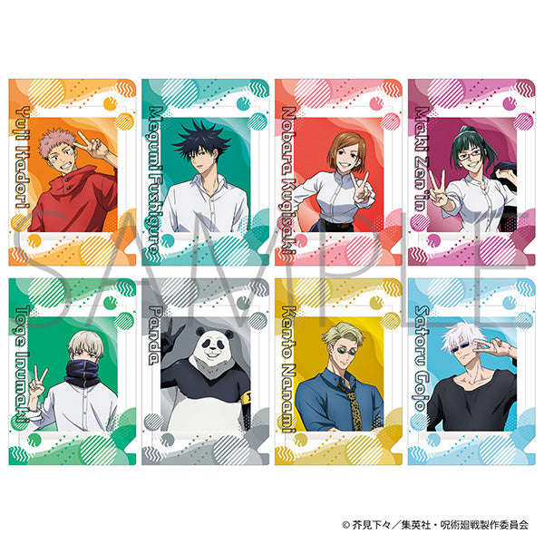 (1BOX=8)(Goods - Bromide) Jujutsu Kaisen PashaColle File Collection