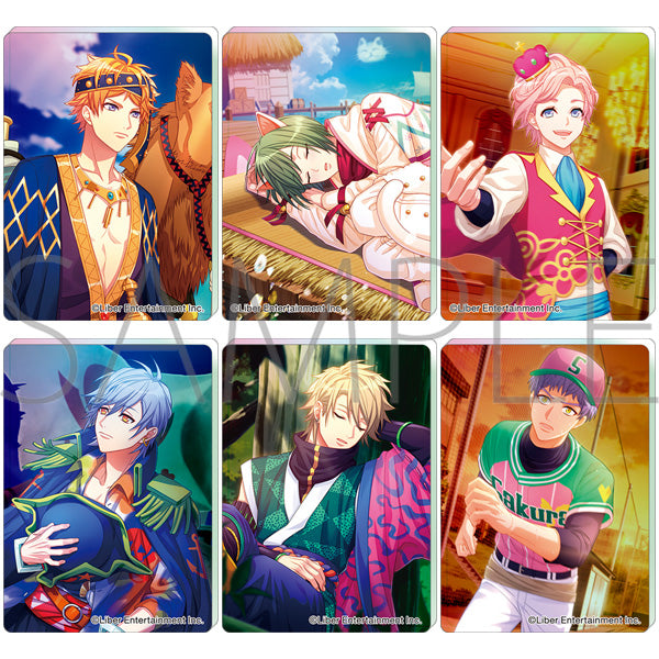 (1BOX=6)(Goods - Ornaments) A3! Noble Art Collection Vol. 4 Summer Troupe