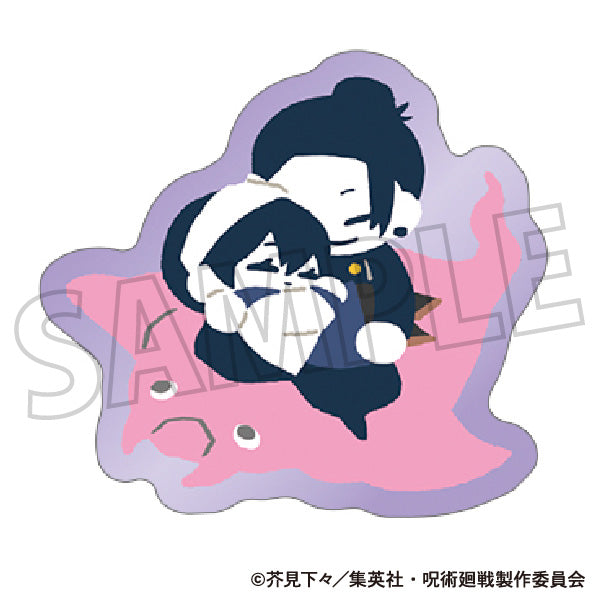 (Goods - Badge) Jujutsu Kaisen Season 2 Pins Yuru Palette Geto& Amanai Hidden Inventory / Premature Death