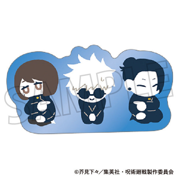 (Goods - Badge) Jujutsu Kaisen Season 2 Pins Yuru Palette Gojo & Geto& Ieiri Hidden Inventory / Premature Death