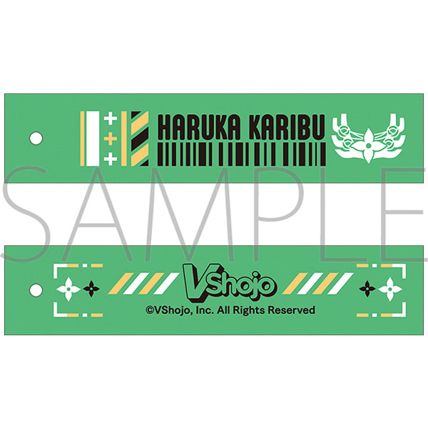 (Goods - Key Chain) VShojo Flight Tag Key Chain Haruka Karibu