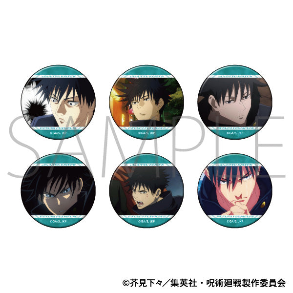 (1BOX=6)(Goods - Badge) Jujutsu Kaisen Season 2 CharaBadge Collection Megumi Fushiguro