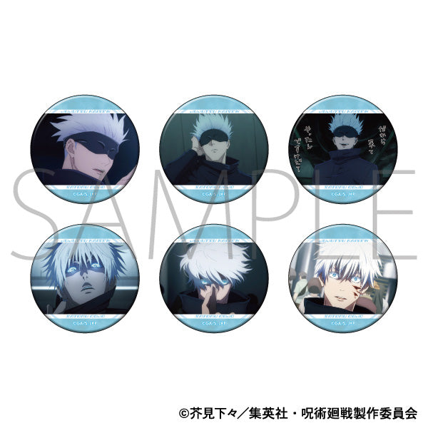 (1BOX=6)(Goods - Badge) Jujutsu Kaisen Season 2 CharaBadge Collection Satoru Gojo