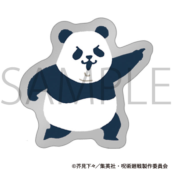 (Goods - Badge) Jujutsu Kaisen Season 2 Pins Yuru Palette Panda