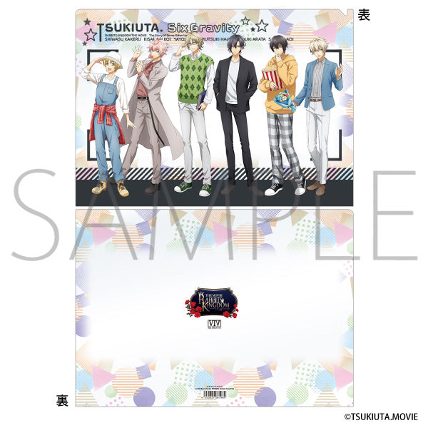 (Goods - Clear File) Tsukiuta. RABBITS KINGDOM THE MOVIE Clear File One Spring Day Ver. Six Gravity