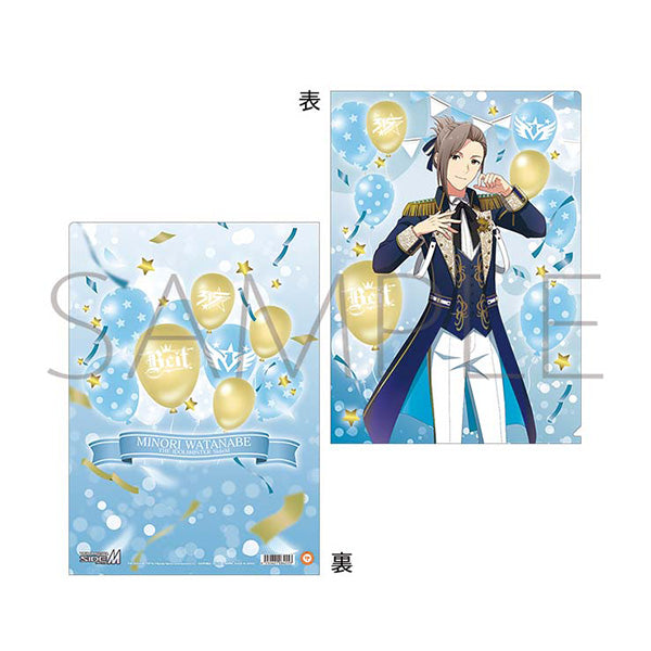(Goods - Clear File) THE IDOLM@STER SideM Clear File Minori Watanabe M Fes 2024