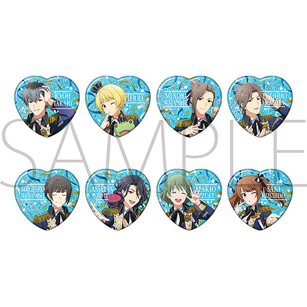 (1BOX=8)(Goods - Badge) THE IDOLM@STER SideM CharaBadge Collection M Fes 2024 BOX3