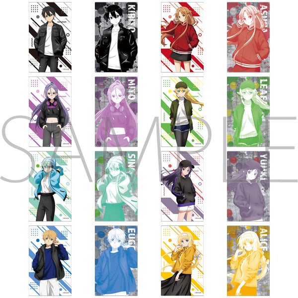 (1BOX=8)(Goods - Card) Sword Art Online Commemorative Clear Card Collection