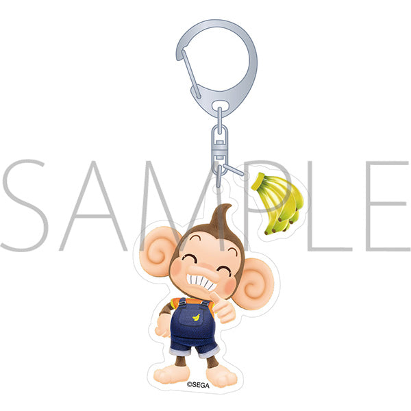 (Goods - Key Chain) Super Monkey Ball Banana Rumble Acrylic Key Chain AiAi