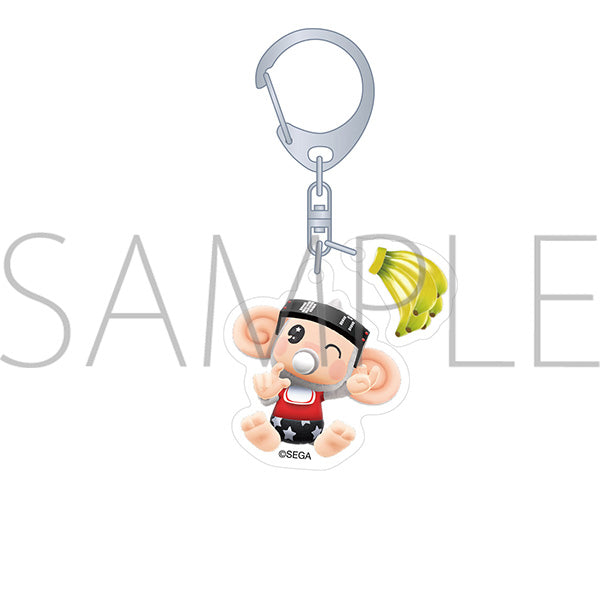 (Goods - Key Chain) Super Monkey Ball Banana Rumble Acrylic Key Chain Baby