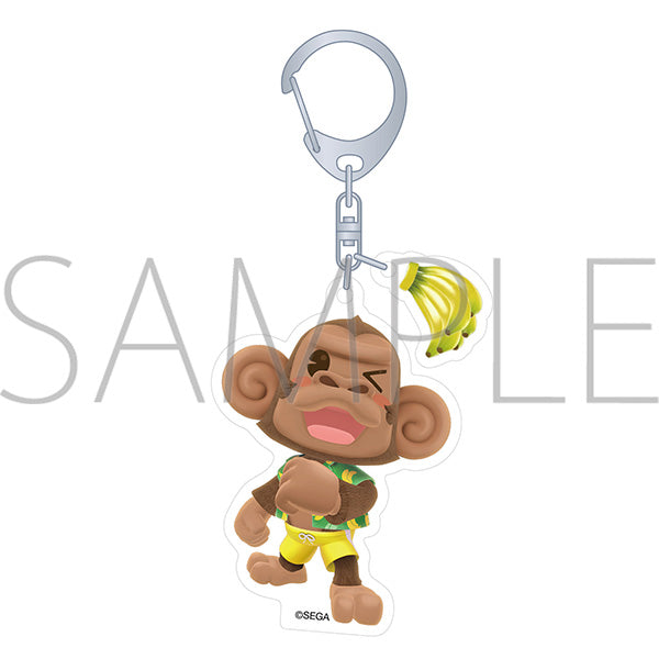 (Goods - Key Chain) Super Monkey Ball Banana Rumble Acrylic Key Chain GonGon