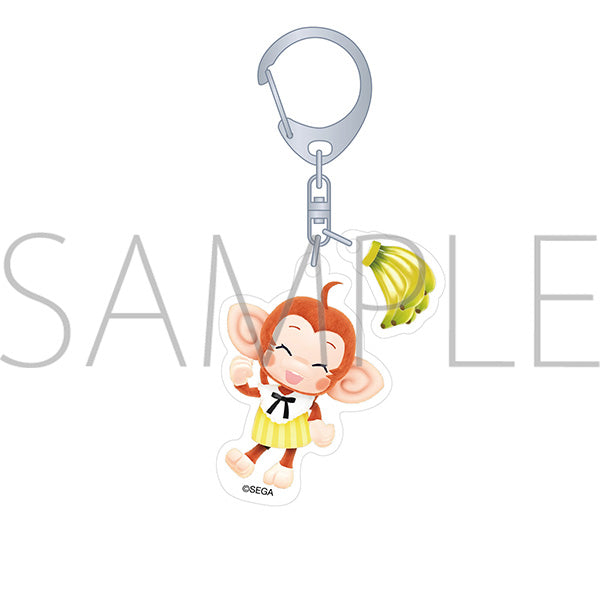 (Goods - Key Chain) Super Monkey Ball Banana Rumble Acrylic Key Chain Palette