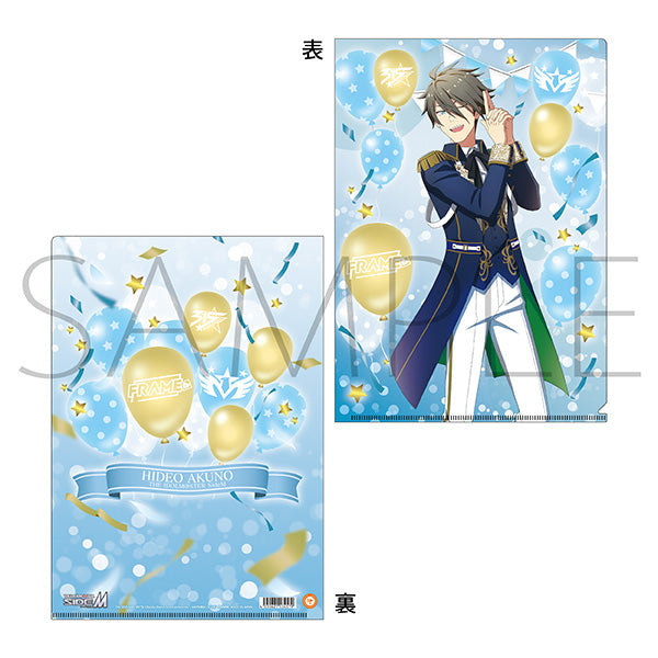 (Goods - Clear File) THE IDOLM@STER SideM Clear File Hideo Akuno M Fest 2024