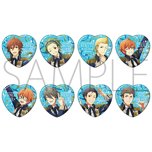 (1BOX=8)(Goods - Badge) THE IDOLM@STER SideM Chara Badge Collection M Fes 2024 BOX5