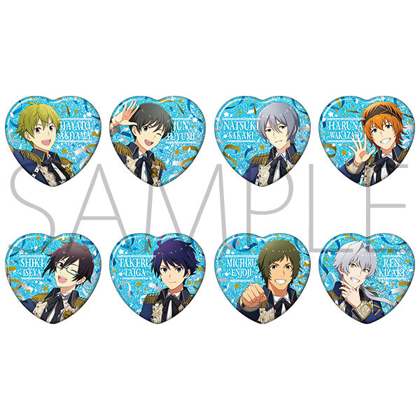 (1BOX=8)(Goods - Badge) THE IDOLM@STER SideM Chara Badge Collection M Fes 2024 BOX6