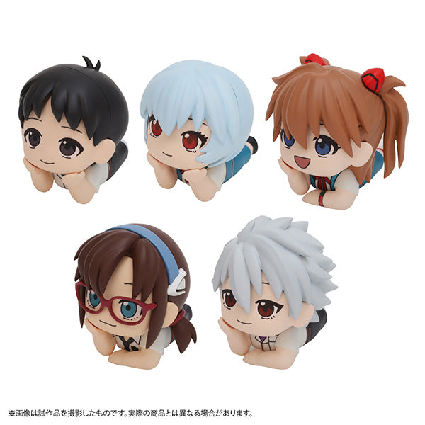 [※Blind](1BOX=5)(Goods - Mascot) Rebuild of Evangelion Rirakoro Mascot Figure Collection