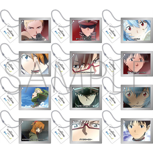 (1BOX=12)(Goods - Key Chain) Evangelion Acrylic Key Chain Collection Step Up Trailer, Vol.2, Pachinko Shin Evangelion