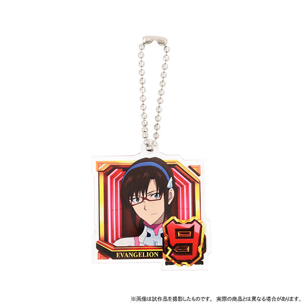 (Goods - Key Chain) Evangelion Acrylic Key Chain Normal Pattern (9. Mari Illustrious Makinami), Pachinko Shin Evangelion