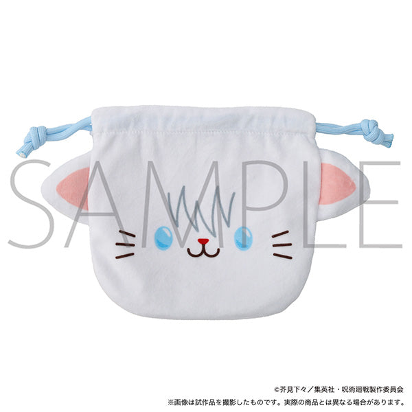 (Goods - Drawstring Pouch) Jujutsu Kaisen Season 2 withCAT Face Drawstring Pouch Satoru Gojo