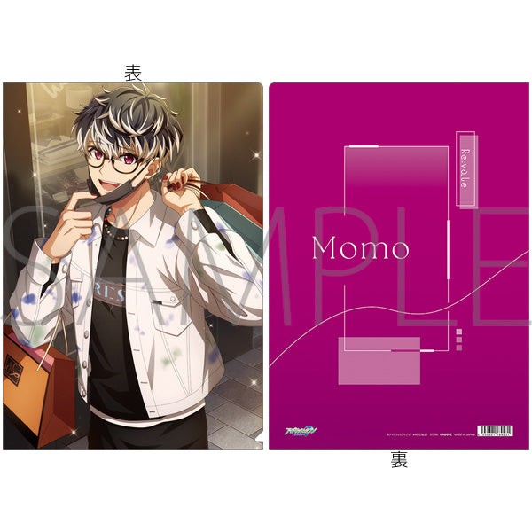 (Goods - Clear File) IDOLiSH7 Clear File Momo (Idol's Daily Life)