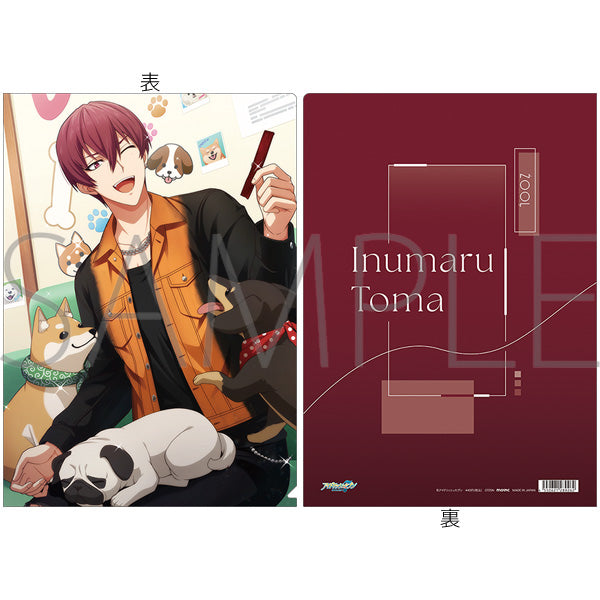 (Goods - Clear File) IDOLiSH7 Clear File Toma Inumaru (Idol's Daily Life)