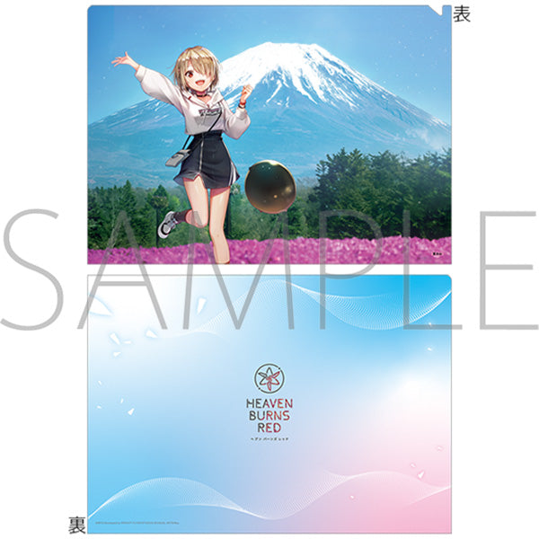 (Goods - Clear File) Heaven Burns Red Clear File Ruka Kayamori