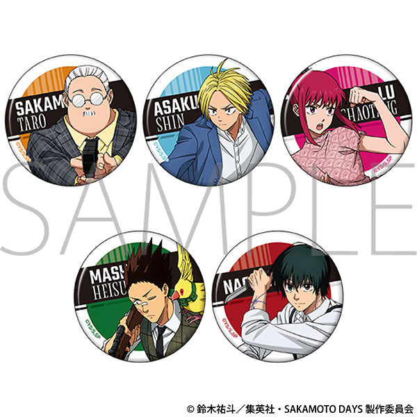 [※Blind](1BOX=5)(Goods - Badge) TV Anime SAKAMOTO DAYS Chara Badge Collection