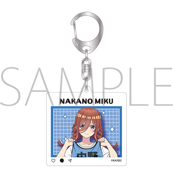 (Goods - Key Chain) The Quintessential Quintuplets＊ Acrylic Key Chain Miku Nakano