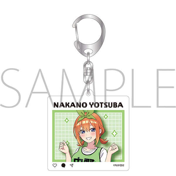 (Goods - Key Chain) The Quintessential Quintuplets＊ Acrylic Key Chain Yotsuba Nakano