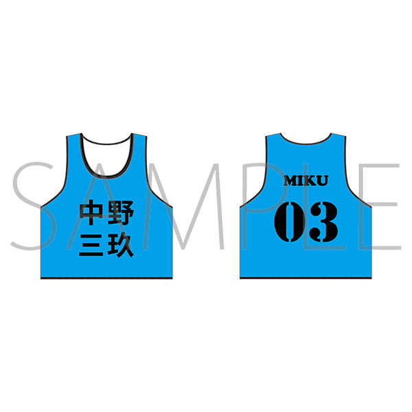 (Goods - T-shirt) The Quintessential Quintuplets＊ Bib Miku Nakano