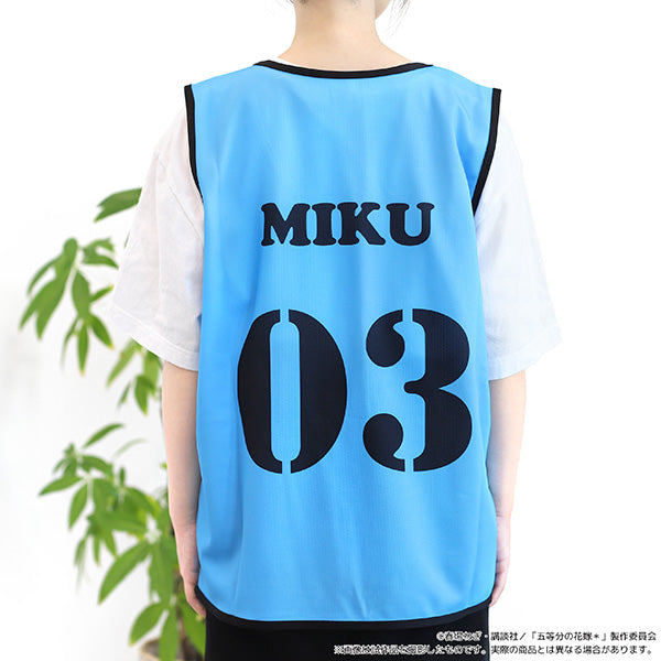 (Goods - T-shirt) The Quintessential Quintuplets＊ Bib Miku Nakano