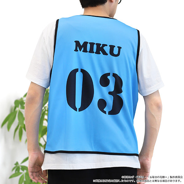 (Goods - T-shirt) The Quintessential Quintuplets＊ Bib Miku Nakano