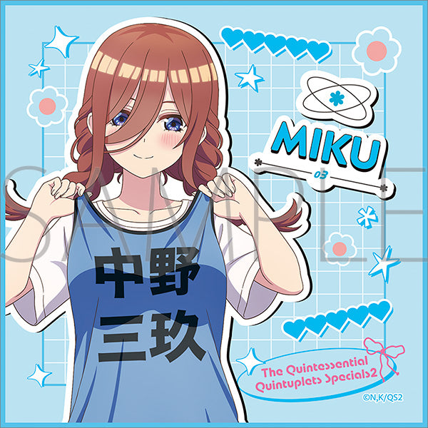 (Goods - Towel) The Quintessential Quintuplets＊ Mini Towel Miku Nakano