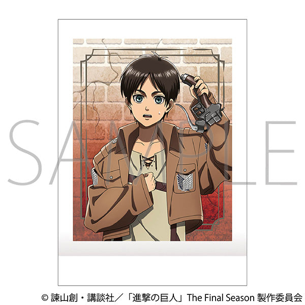 (1BOX=10)(Goods - Bromide) Attack on Titan PashaColle