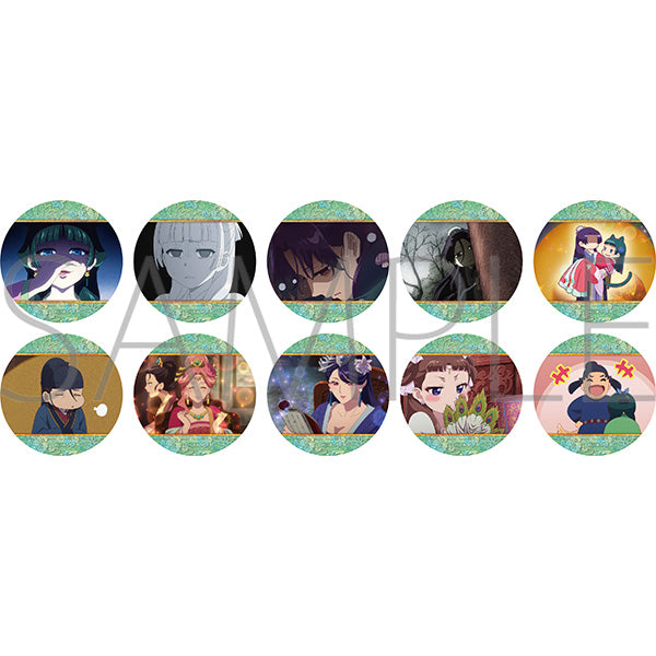 (1BOX=10)(Goods - Badge) The Apothecary Diaries Goofy Scenes Sparkling Chara Badge Collection A