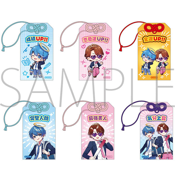 [※Blind](1BOX=6)(Goods - Key Chain) Akasaka Box Acrylic Omamori Collection