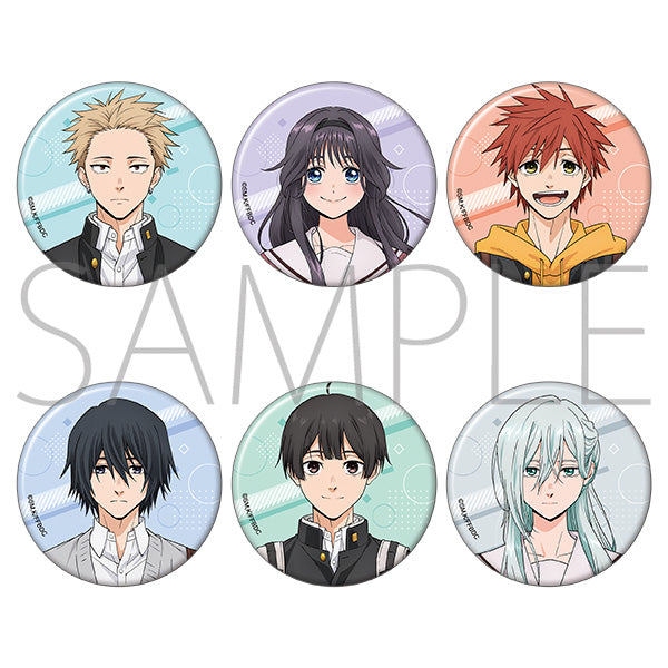 [※Blind](1BOX=6)(Goods - Badge) The Fragrant Flower Blooms with Dignity Chara Badge Collection
